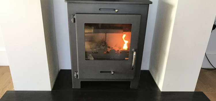 JennAir Wood Burning Stove Installation in Staten Island, New York